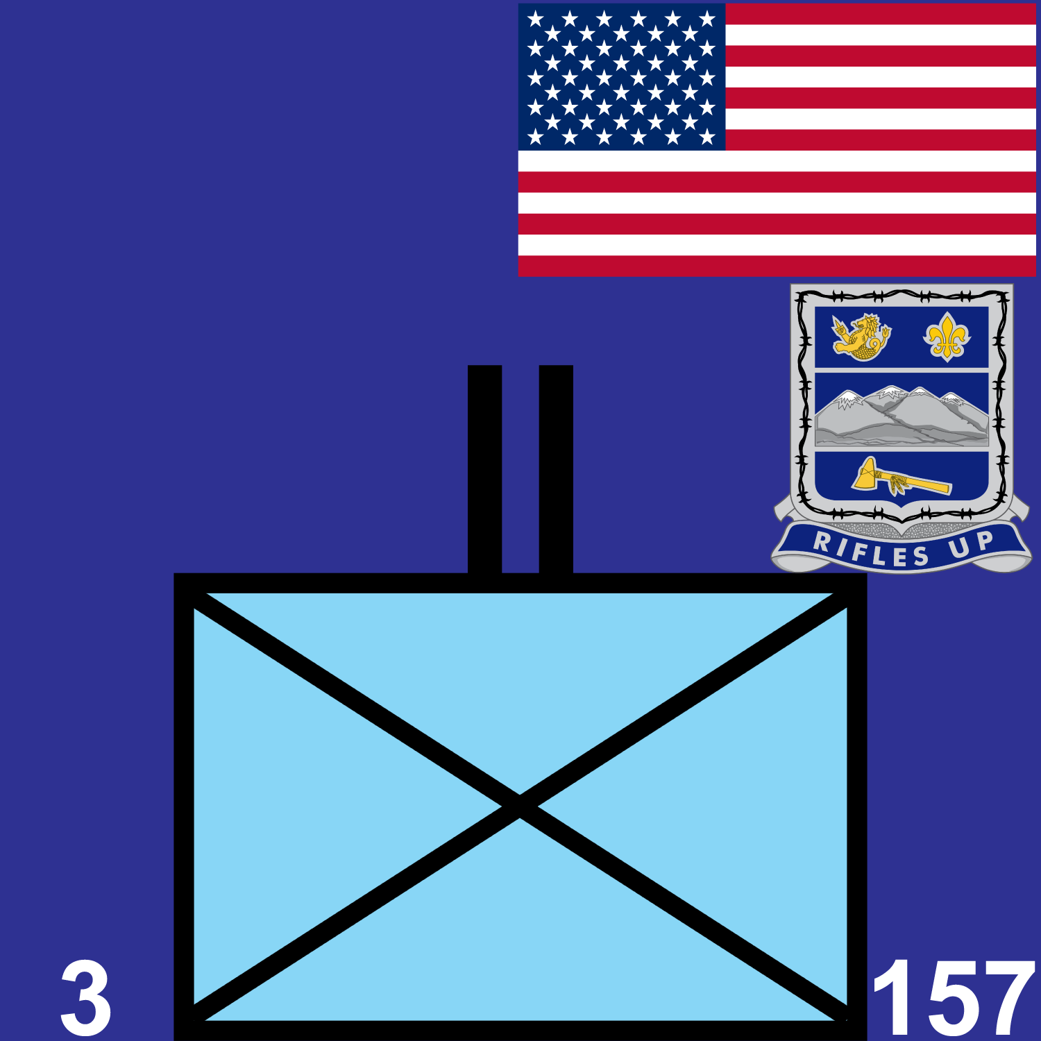 3d Battalion, 157th Infantry Regiment icon